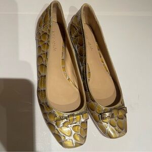 Kate Spade Yellow Driving Loafers Sz 7.5